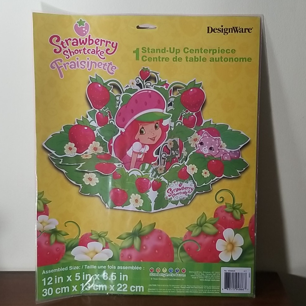 🍓5 / $10🍓❗Strawberry Shortcake Party Centerpiece